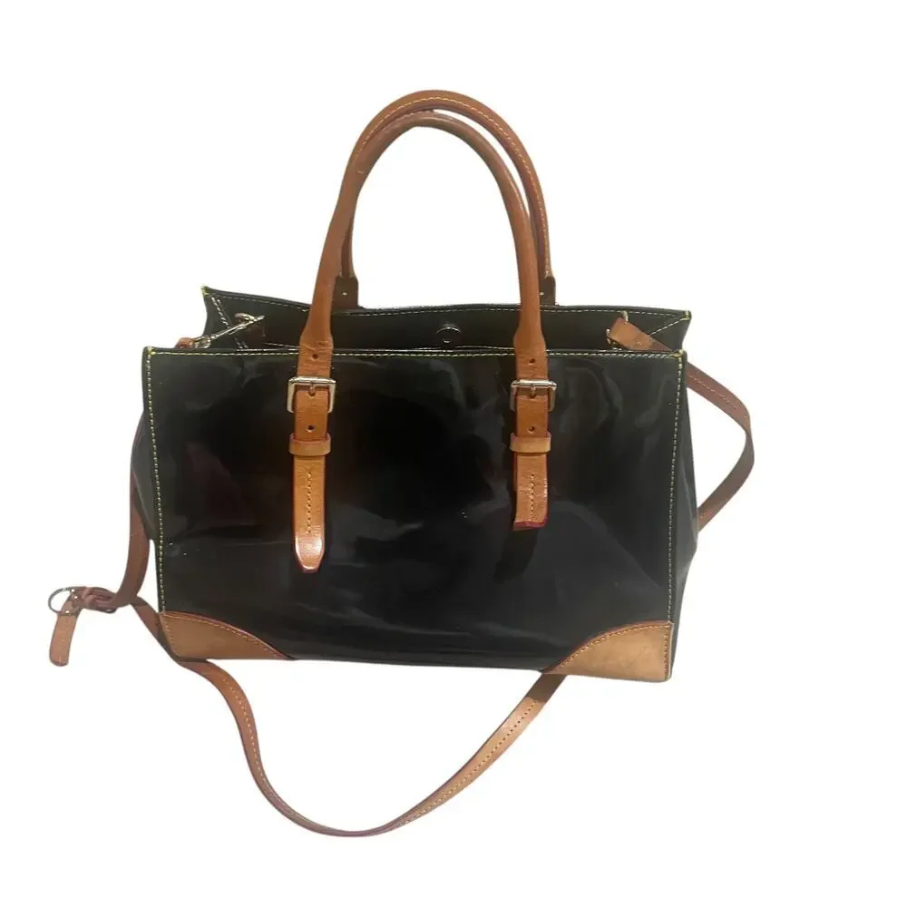 Dooney & Bourke patent leather satchel